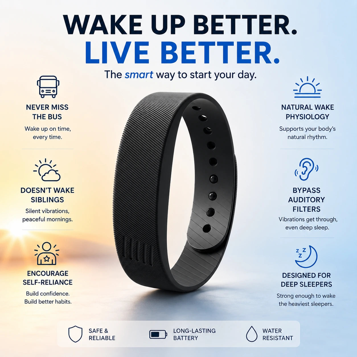Wake Up Band For Teens
